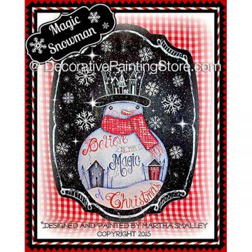 Magic Snowman ePattern - Martha Smalley - PDF DOWNLOAD