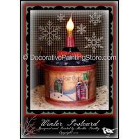 Winter Postcard ePattern - Martha Smalley - PDF DOWNLOAD