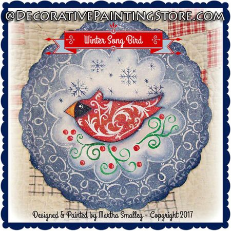 Winter Song Bird ePattern - Martha Smalley - PDF DOWNLOAD