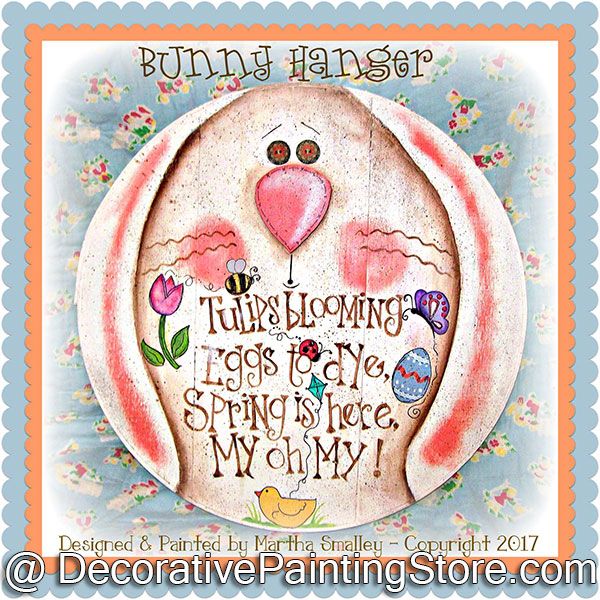 Bunny Hanger ePattern - Martha Smalley - PDF DOWNLOAD