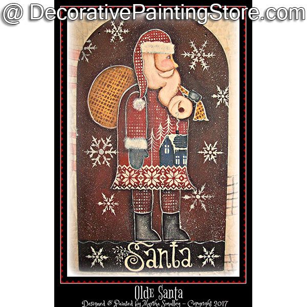 Olde Santa ePattern - Martha Smalley - PDF DOWNLOAD