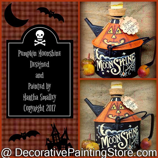 Pumpkin Moonshine ePattern - Martha Smalley - PDF DOWNLOAD