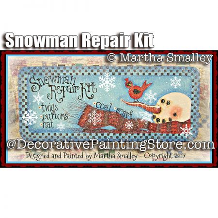 Snowman Repair Kit ePattern - Martha Smalley - PDF DOWNLOAD
