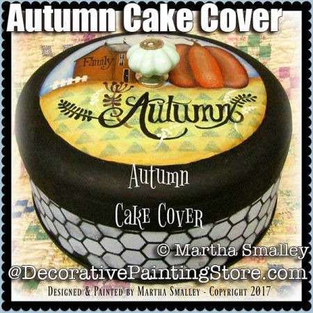 Autumn Cake Cover ePattern - Martha Smalley - PDF DOWNLOAD