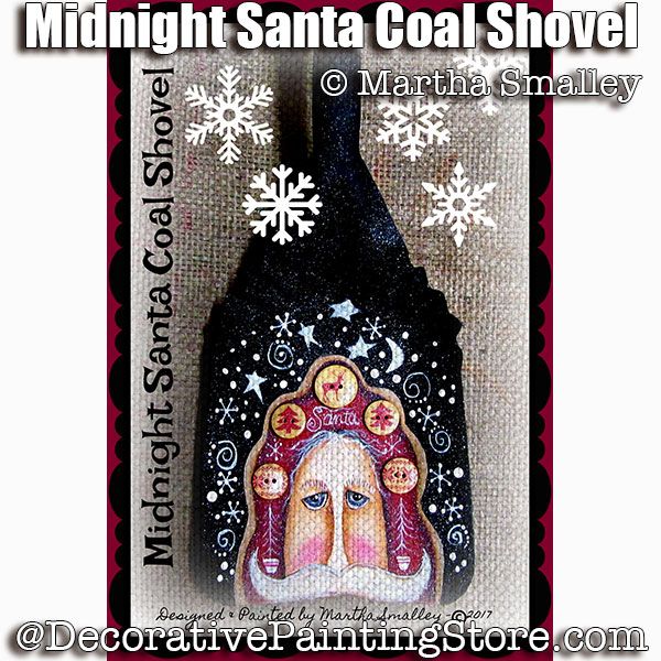 Midnight Santa Coal Shovel ePattern - Martha Smalley - PDF DOWNLOAD