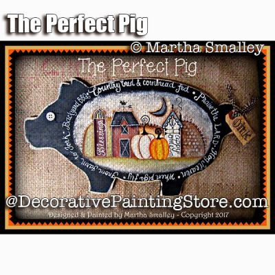The Perfect Pig ePattern - Martha Smalley - PDF DOWNLOAD