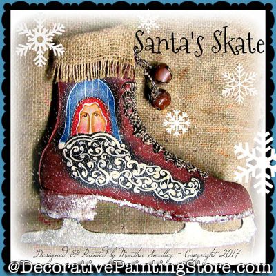 Santas Skate ePattern - Martha Smalley - PDF DOWNLOAD