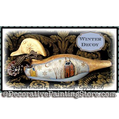 Winter Decoy ePattern - Martha Smalley - PDF DOWNLOAD