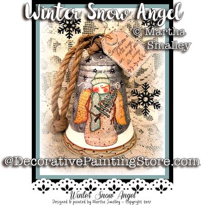 Winter Snow Angel ePattern - Martha Smalley - PDF DOWNLOAD