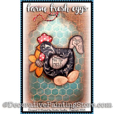Farm Fresh Eggs ePattern - Martha Smalley - PDF DOWNLOAD