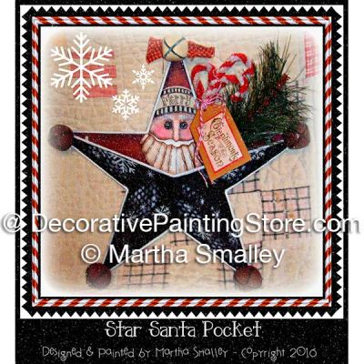 Star Santa Pocket ePattern - Martha Smalley - PDF DOWNLOAD