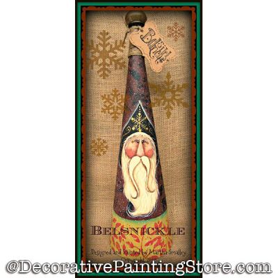 Old World Belsnickle (Santa) DOWNLOAD Painting Pattern - Martha Smalley