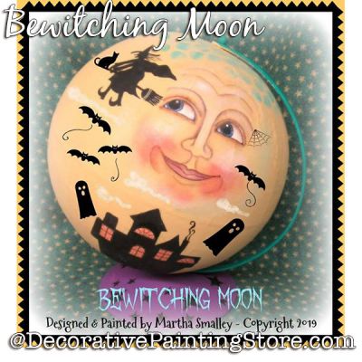 Bewitching Moon DOWNLOAD Painting Pattern - Martha Smalley