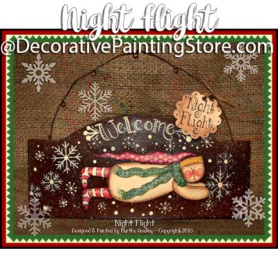 Night Flight ePattern - Martha Smalley - PDF DOWNLOAD