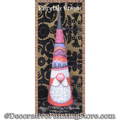 Fairytale Gnome Painting Pattern DOWNLOAD - Martha Smalley