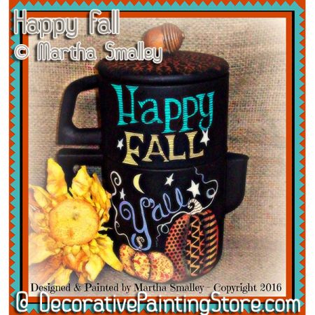Happy Fall ePattern - Martha Smalley - PDF DOWNLOAD