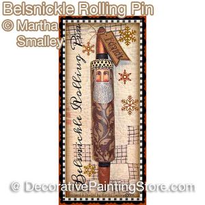Belsnickle Rolling Pin ePattern - Martha Smalley - PDF DOWNLOAD