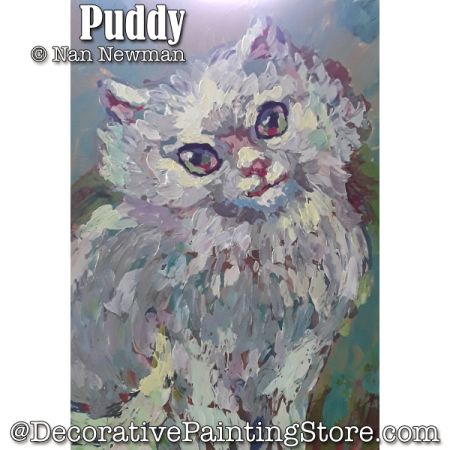Puddy (Cat) Painting Pattern - Nan Newman