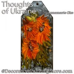 Thoughts of Ukraine (Sunflowers) Pattern PDF DOWNLOAD - Annamarie Oke