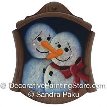 Buttons and Bows Snowmen by Sandra Paku - PDF DOWNLOAD