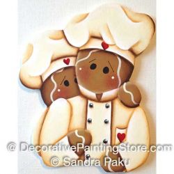 Gingerbread Chef Hugs ePattern - Sandra Paku - PDF DOWNLOAD