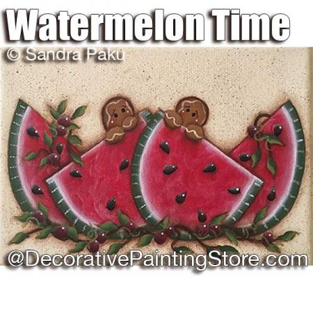 Watermelon Time ePattern - Sandra Paku - PDF DOWNLOAD
