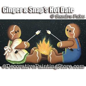 Ginger and Snaps Hot Date e-Pattern - Sandra Paku - PDF DOWNLOAD