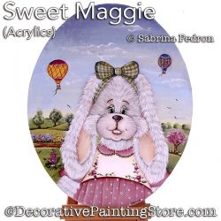 Sweet Maggie Painting Pattern PDF DOWNLOAD - Sabrina Pedron