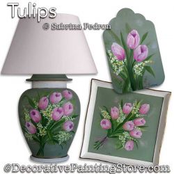 Tulips Painting Pattern PDF DOWNLOAD - Sabrina Pedron