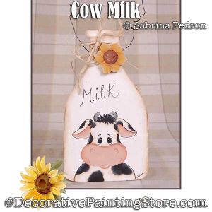 Cow Milk Painting Pattern - Sabrina Pedron