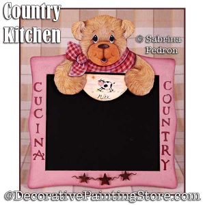 Country Kitchen Painting Pattern - Sabrina Pedron