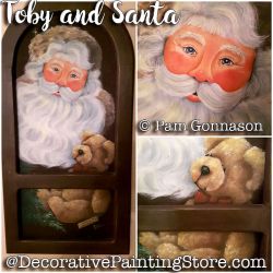 Toby and Santa ePattern - Pam Gonnason - PDF DOWNLOAD