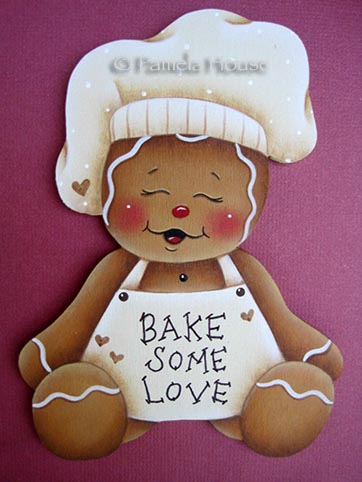 Bake Some Love Gingerbread  e-Pattern