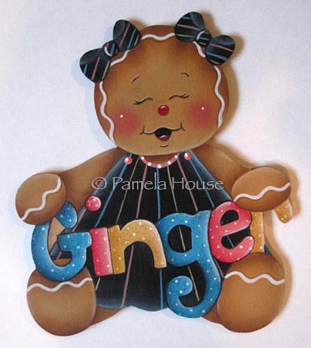 Ginger Girl Gingerbread ePattern