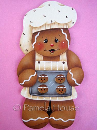 Gingerbread Cookie Baker e-Pattern