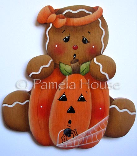 Lil Pumpkin Gingerbread Girl e-Pattern