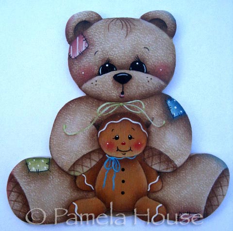 Teddys Gingerbread Friend e-Pattern