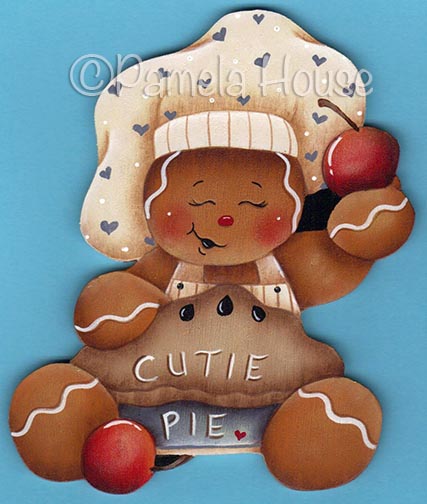 Cutie Pie Gingerbread e-Pattern