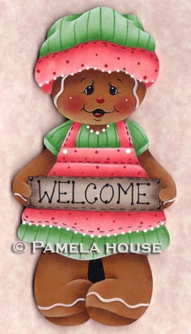 Gingerbread Welcome e-Pattern