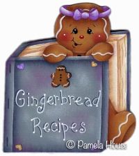 Gingerbread Recipes e-Pattern DOWNLOAD