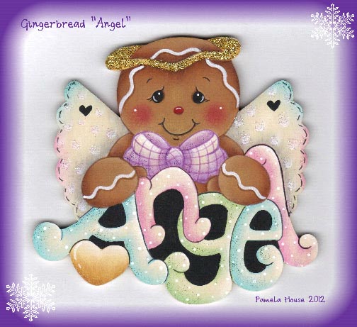 Gingerbread Angel e-Pattern DOWNLOAD
