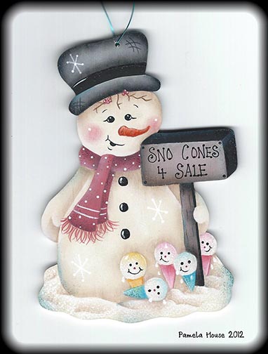 Snow Cones 4 Sale e-Pattern DOWNLOAD