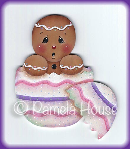 Easter Egg Ginger e-Pattern DOWNLOAD