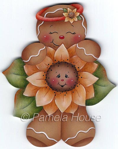 Ginger Loves Flowers e-Pattern DOWNLOAD