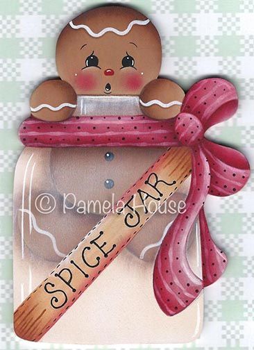 Spice Jar Ginger e-Pattern DOWNLOAD