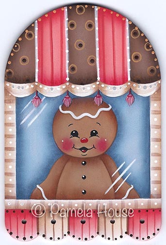Window Peeper Ginger e-Pattern DOWNLOAD