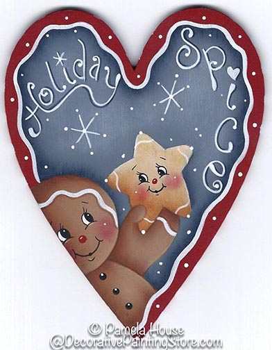 Holiday Spice Ginger Pattern BY DOWNLOAD