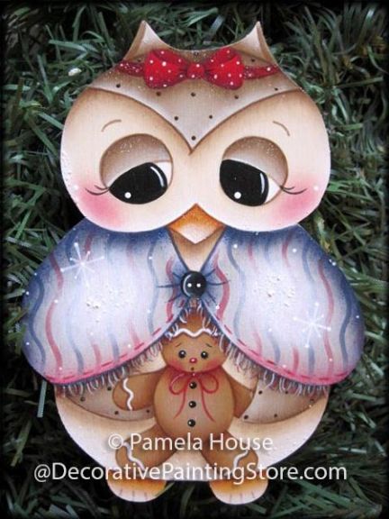 Owl and Little Ginger Pattern BY DOWNLOAD