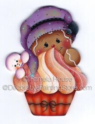 Halloween Cupcake ePattern by Pamela House - PDF DOWNLOAD