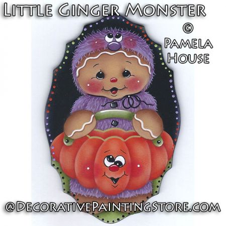 Little Ginger Monster by Pamela House - PDF DOWNLOAD